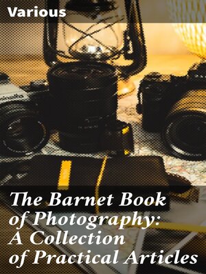 cover image of The Barnet Book of Photography